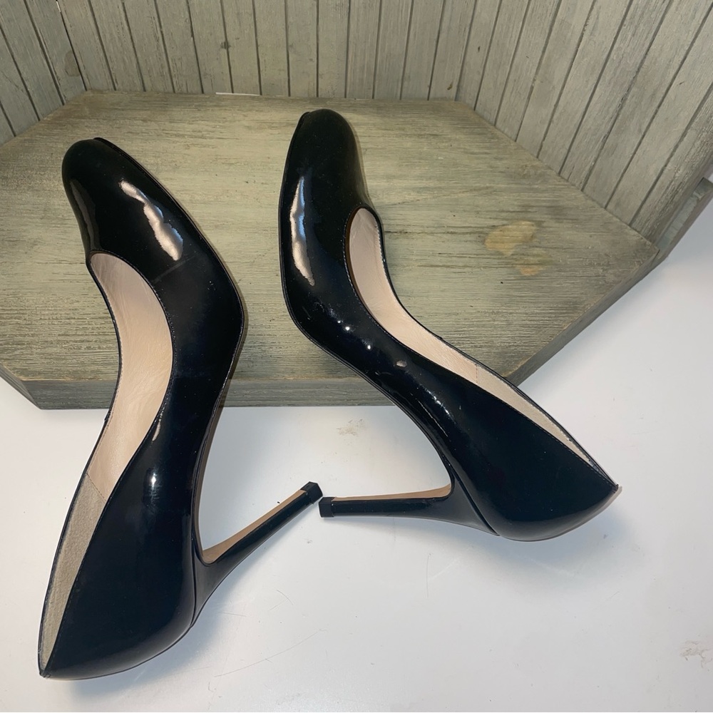 Flawless & Elegant LK Bennett Black Patent Leather Pumps 40 - Picture 8 of 10